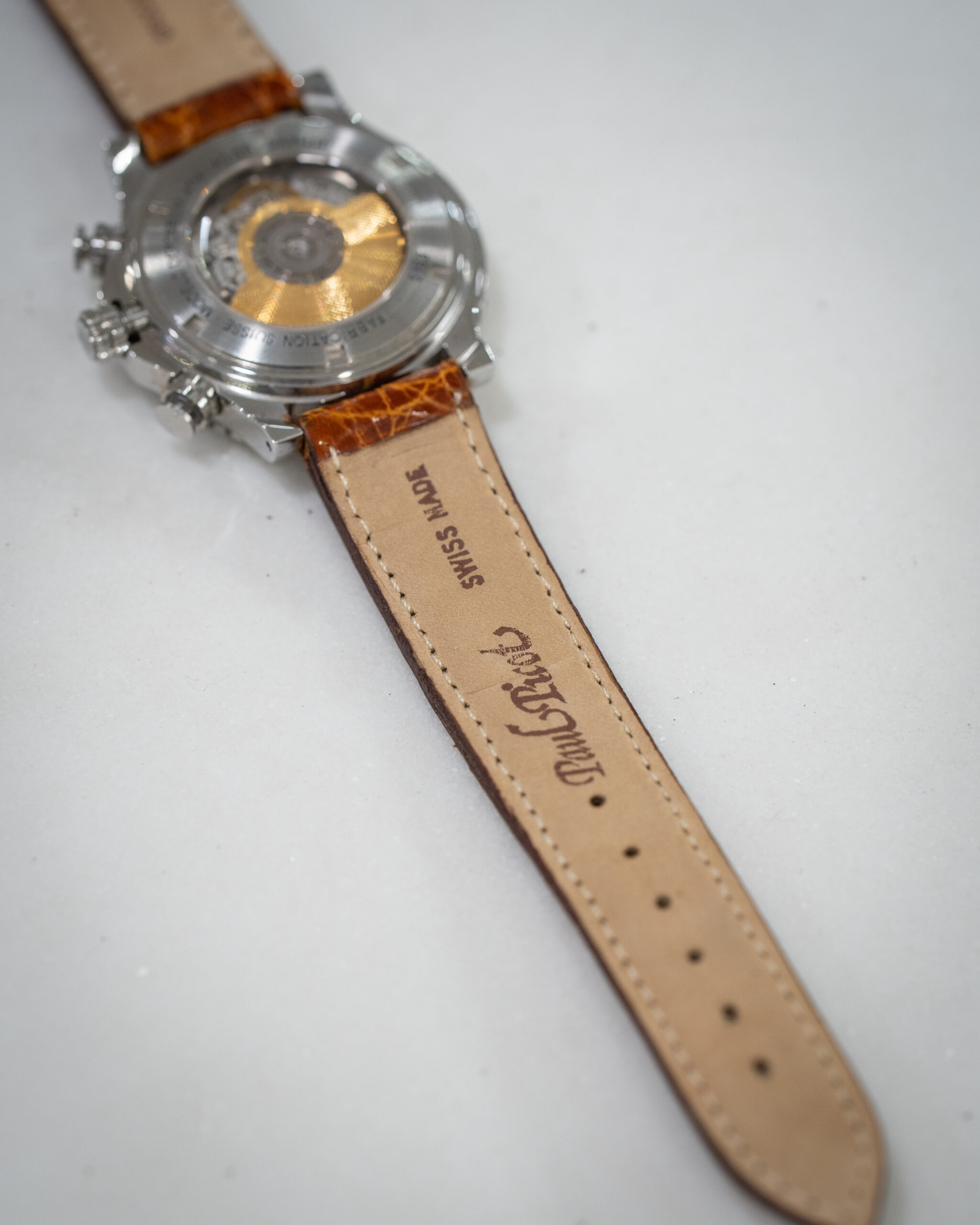 Paul picot le deals chronographe acciaio e oro