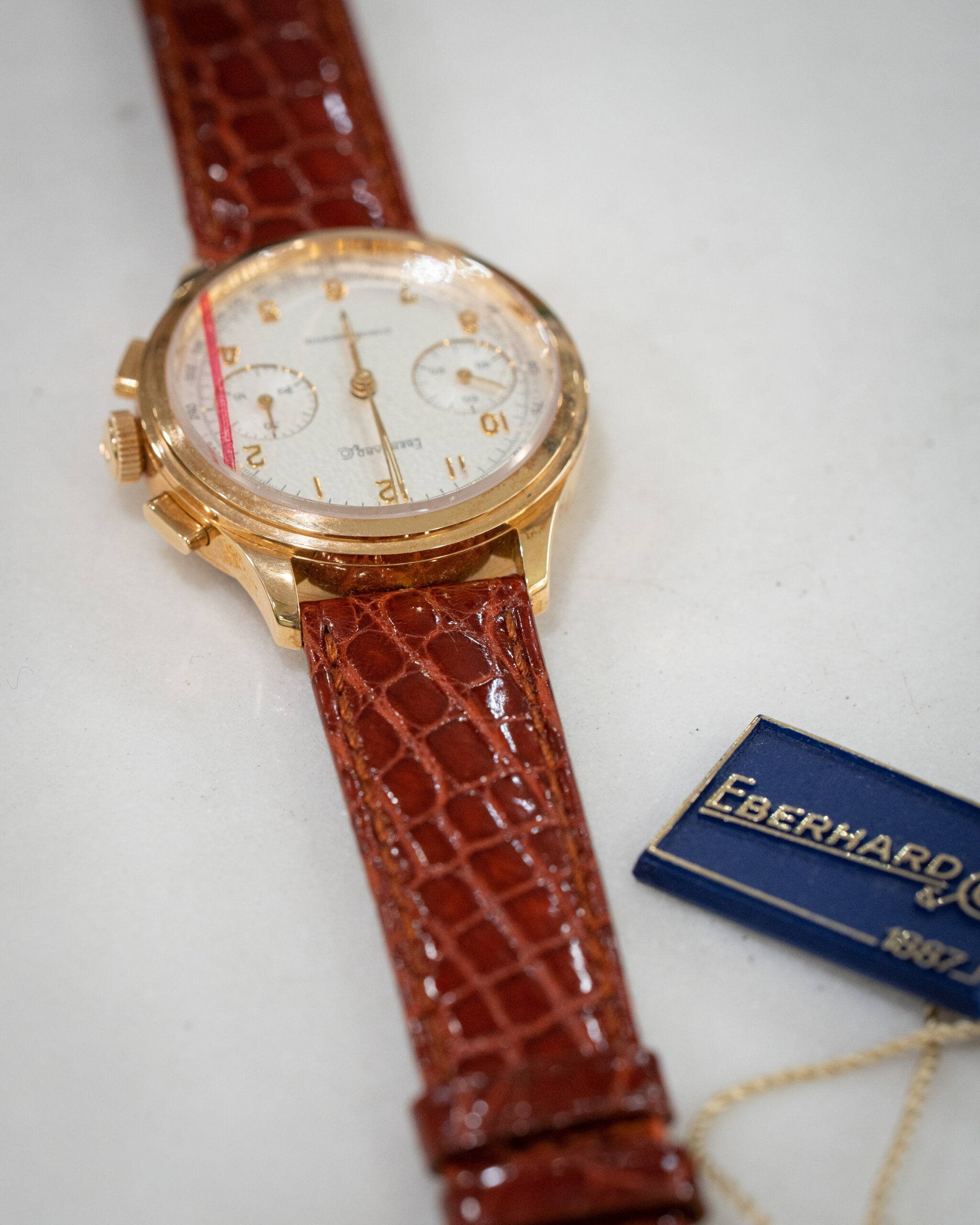 Eberhard Old Flyer in oro Sessa Gioielli